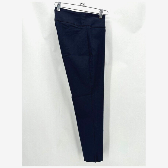 Ritva Falla Eeva Slit Pants FR 36 Blue Ankle US XS Quiet Luxury Caspule Prep NWT - Picture 8 of 12